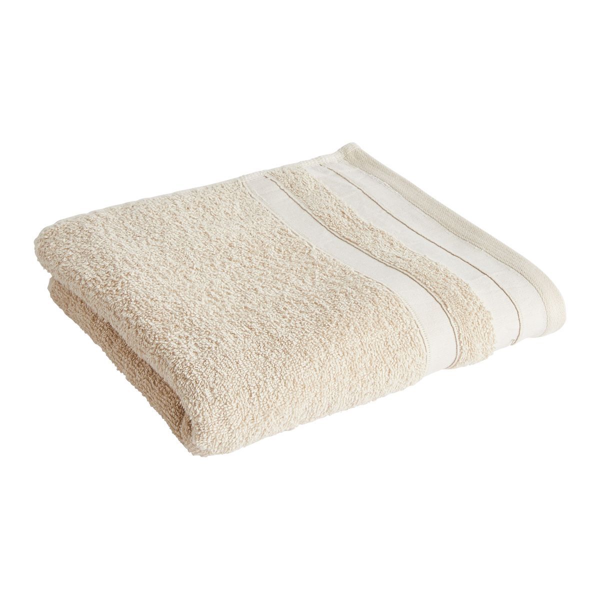 ACTUEL Drap de bain uni en polycoton recyclé 450gsm