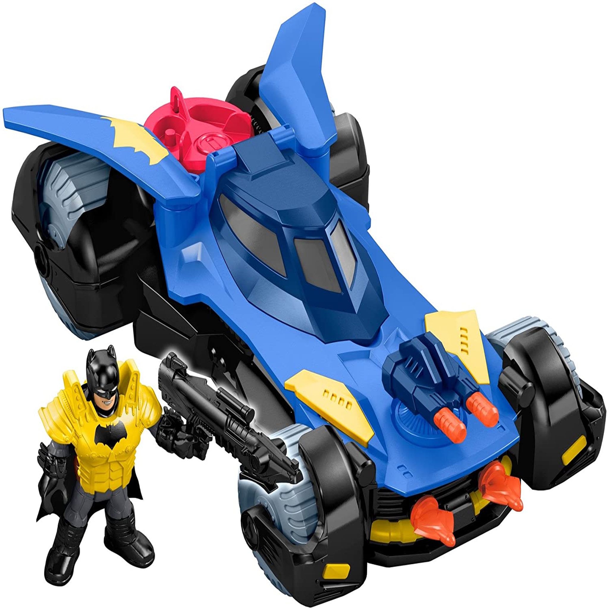 Voir la diapositive 1 : Fisher price Batmobile ImaginexT DC Super Friends Fisher Price 