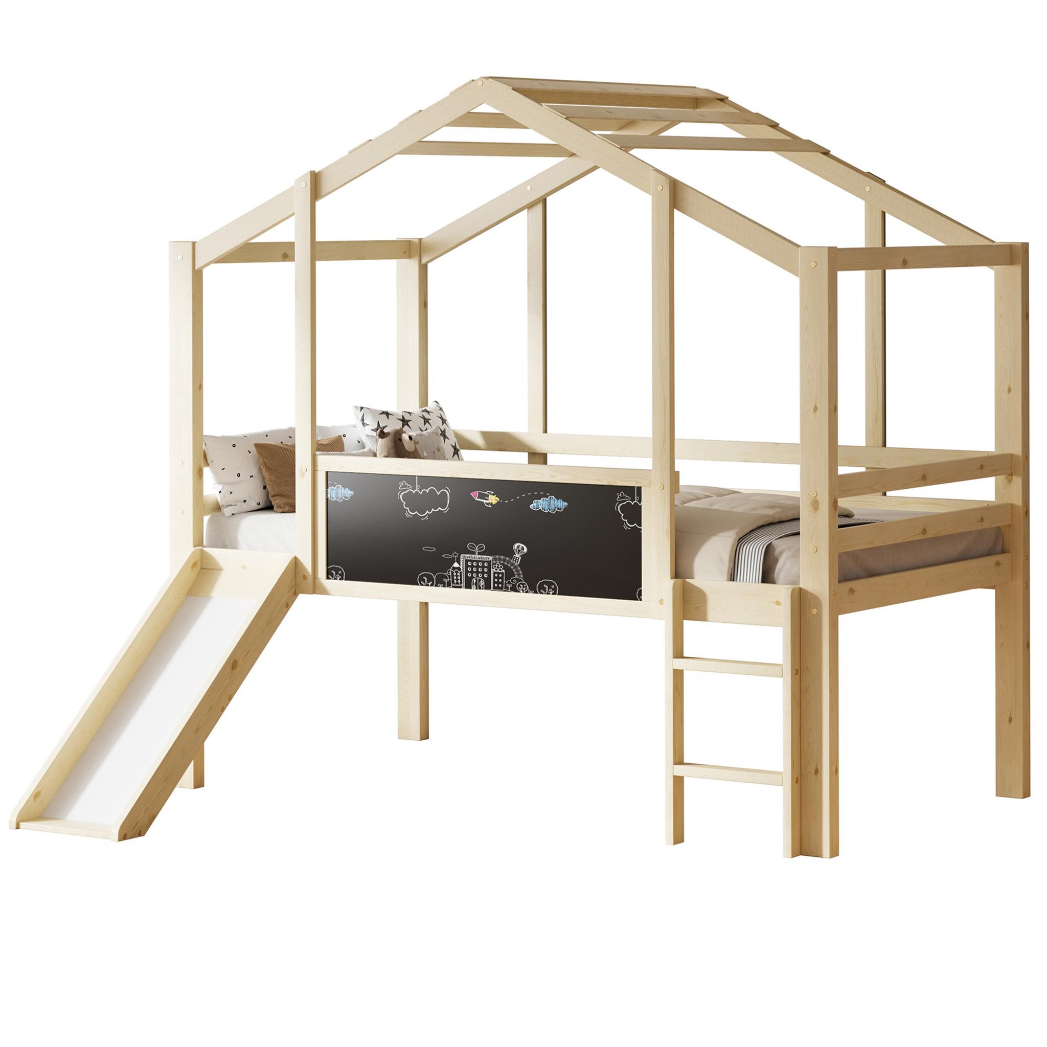 Voir la diapositive 1 : MERAX Lit mezzanine enfant