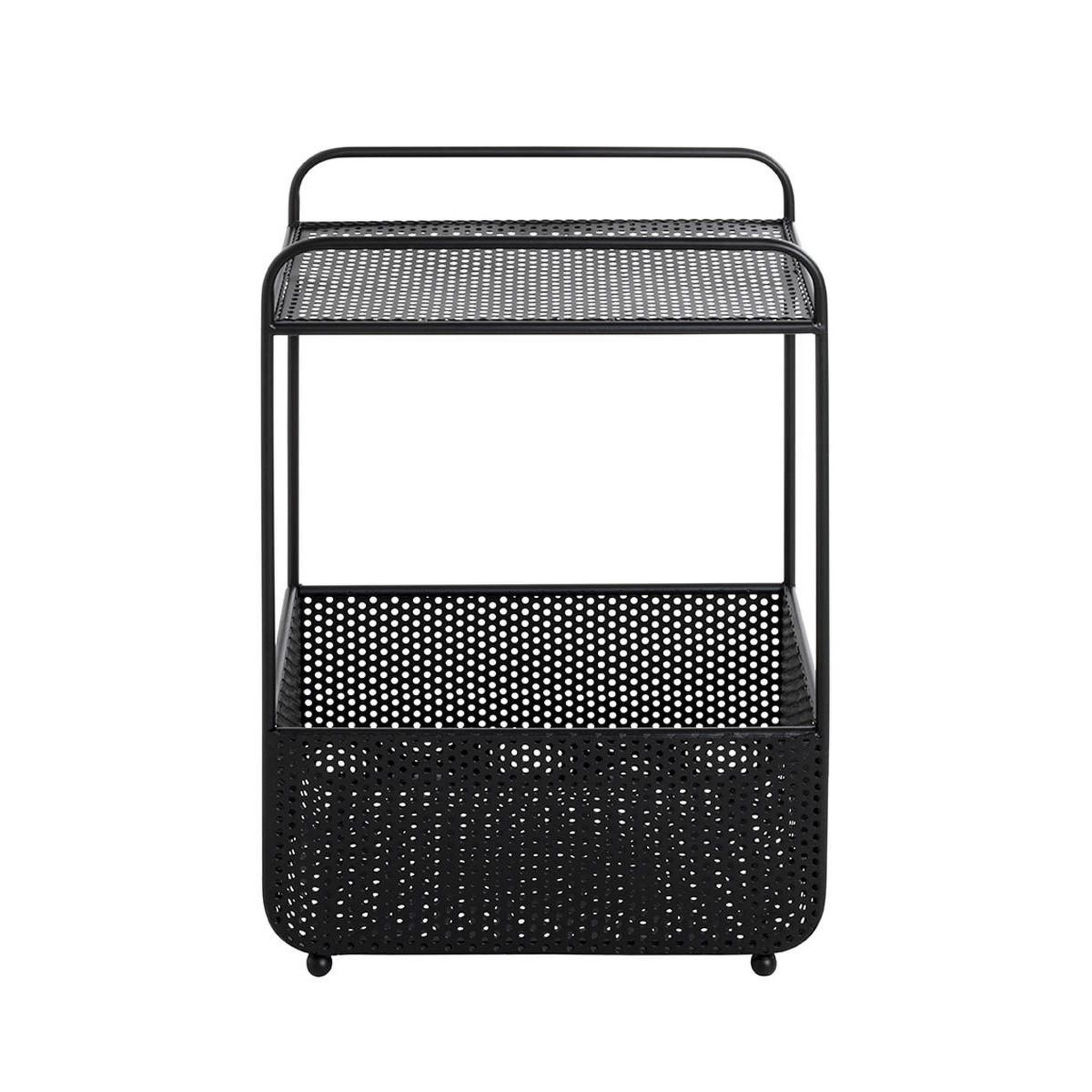 Voir la diapositive 2 : Paris Prix Table d'appoint porte-revues  lacano  58cm noir