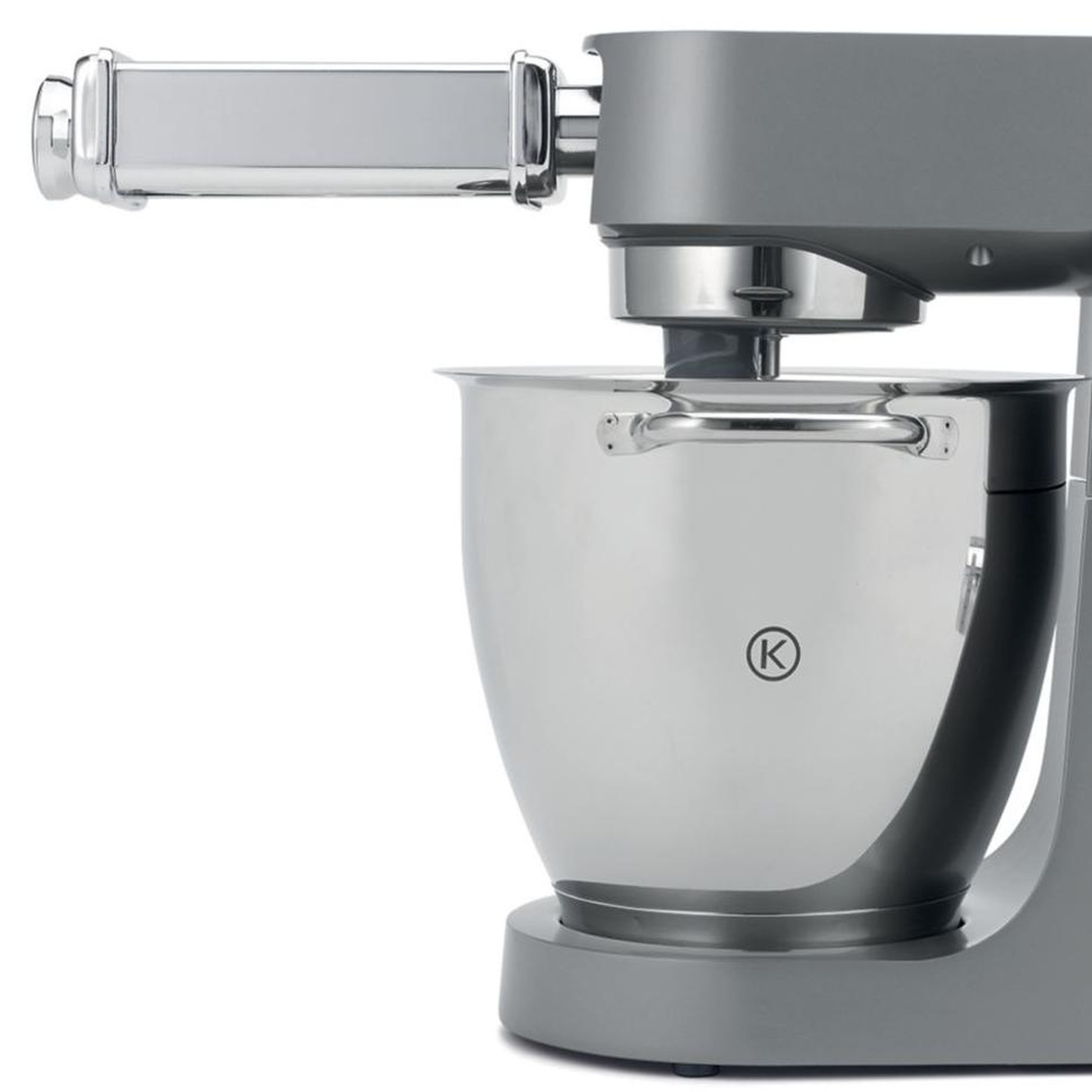 Voir la diapositive 2 : KENWOOD Laminoir à pâtes inox pour robots kmix, chef & chef xl - kax980me