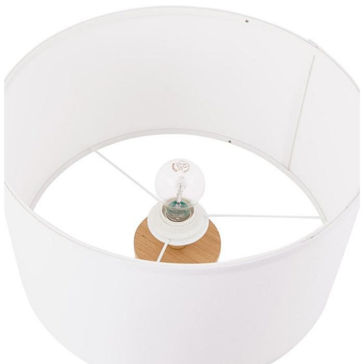 Paris Prix Lampe à Poser  Fidelio  64cm Blanc