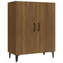 Voir la diapositive 2 : VIDAXL Buffet Chene marron 70x34x90 cm Bois d'ingenierie