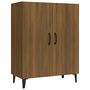 Voir la diapositive 2 : VIDAXL Buffet Chene marron 70x34x90 cm Bois d'ingenierie