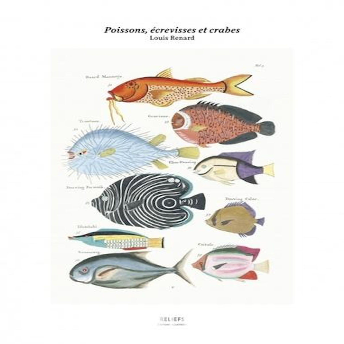 POISSONS, ECREVISSES ET CRABES, Renard Louis