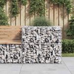 VIDAXL Panier de gabions argente 70x70x65 cm fer galvanise