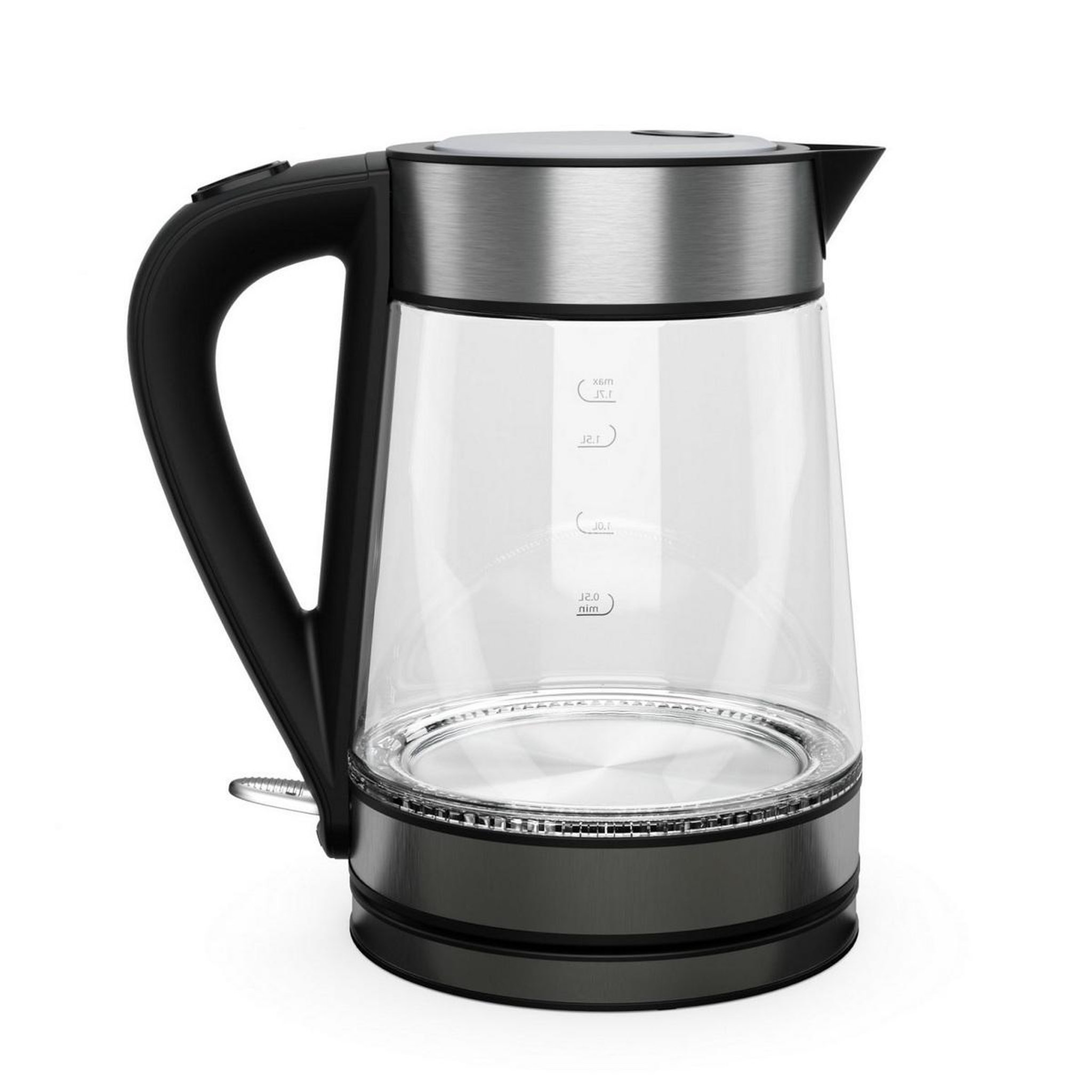 Voir la diapositive 2 : TESLA Bouilloire sans fil 1.70l 2200w verre/inox - kt300x