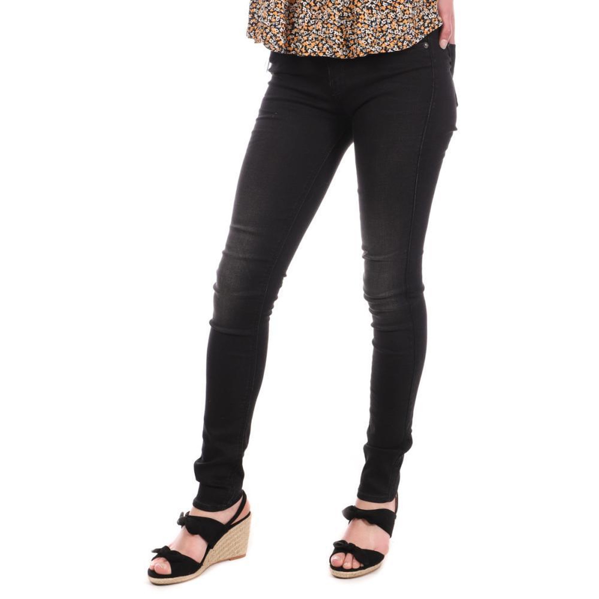Voir la diapositive 1 : G-Star Raw Jean Skinny  délavé Femme G-Star 3301 Contour