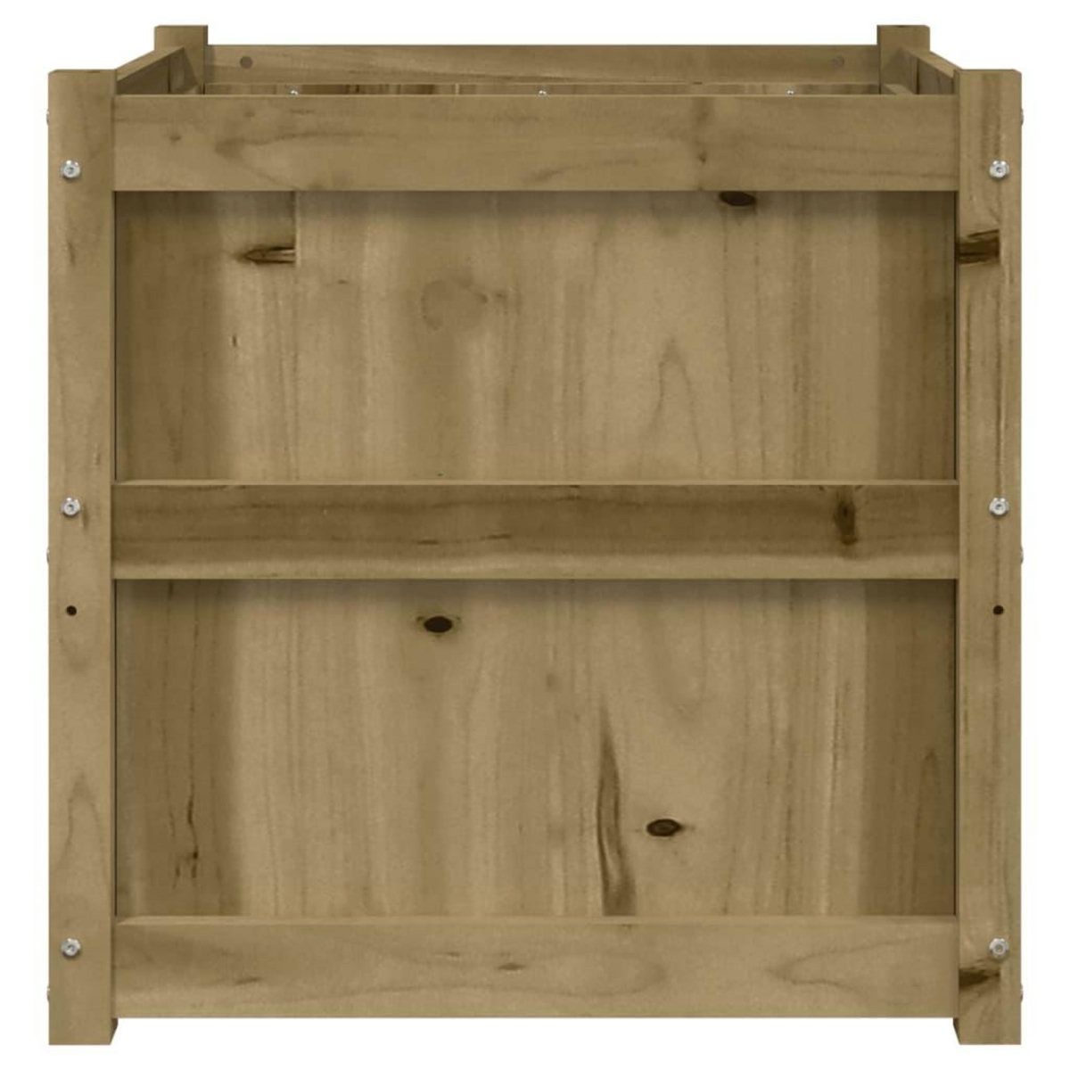 VIDAXL Jardiniere d'exterieur 60x60x60 cm bois de pin impregne