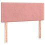 Voir la diapositive 2 : VIDAXL Tete de lit Rose 100x5x78/88 cm Velours