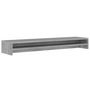 Voir la diapositive 2 : VIDAXL Support de moniteur Sonoma gris 100x24x13 cm Bois d ingénierie