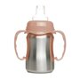 Voir la diapositive 5 : THERMOBABY Tasse d'apprentissage - THERMOBABY - Inox - 180 ml - Peche - Ergonomique et anti-fuites