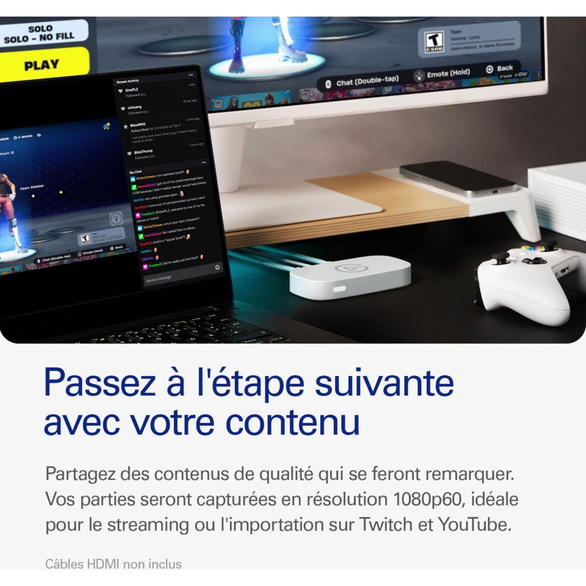 Voir la diapositive 5 : ELGATO GAMING Boitier enregis game capture neo