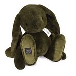 Histoire D'Ours Peluche lapin vert kaki - Le Lapin - 50 cm