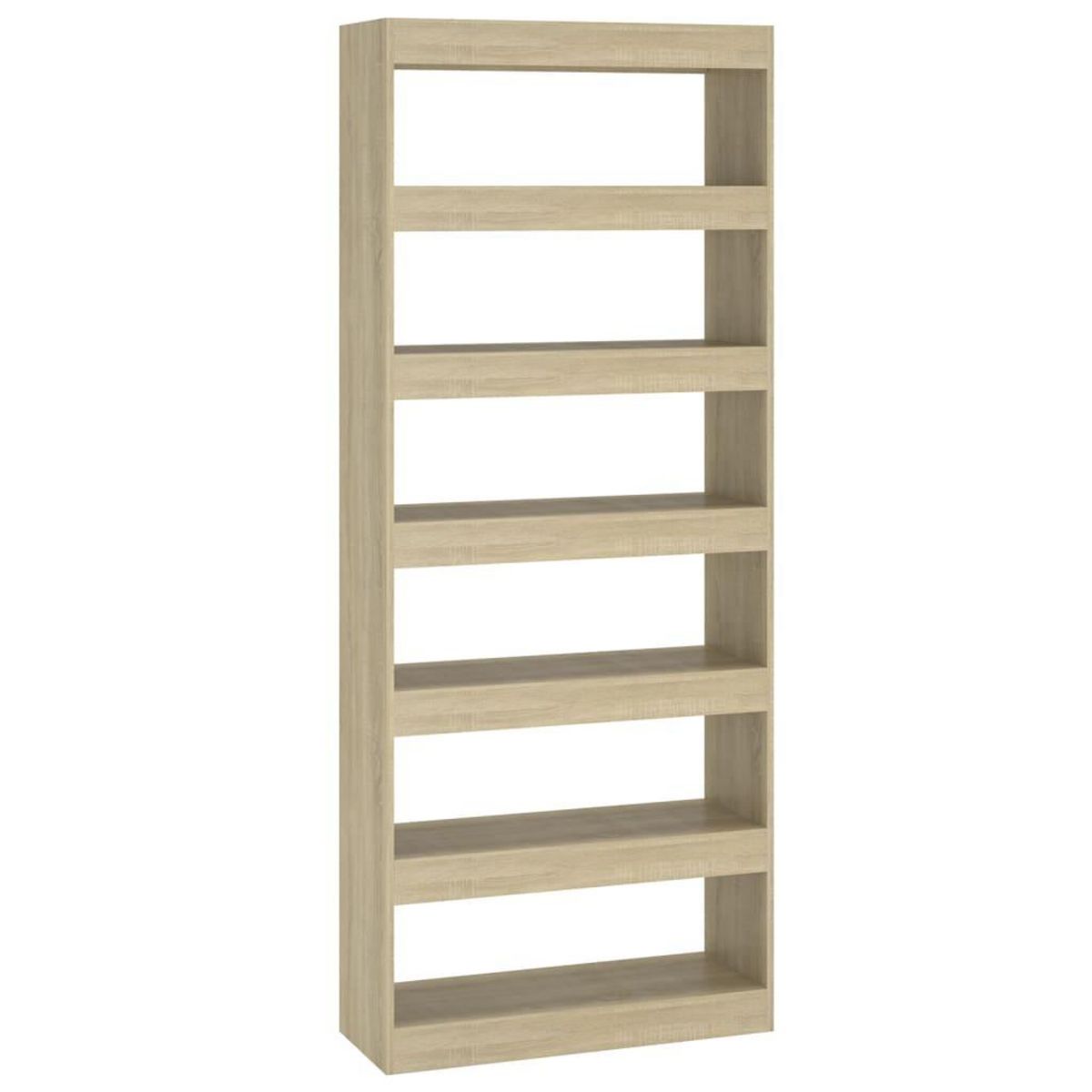 VIDAXL Bibliotheque/Separateur de piece Chene sonoma Bois d'ingenierie