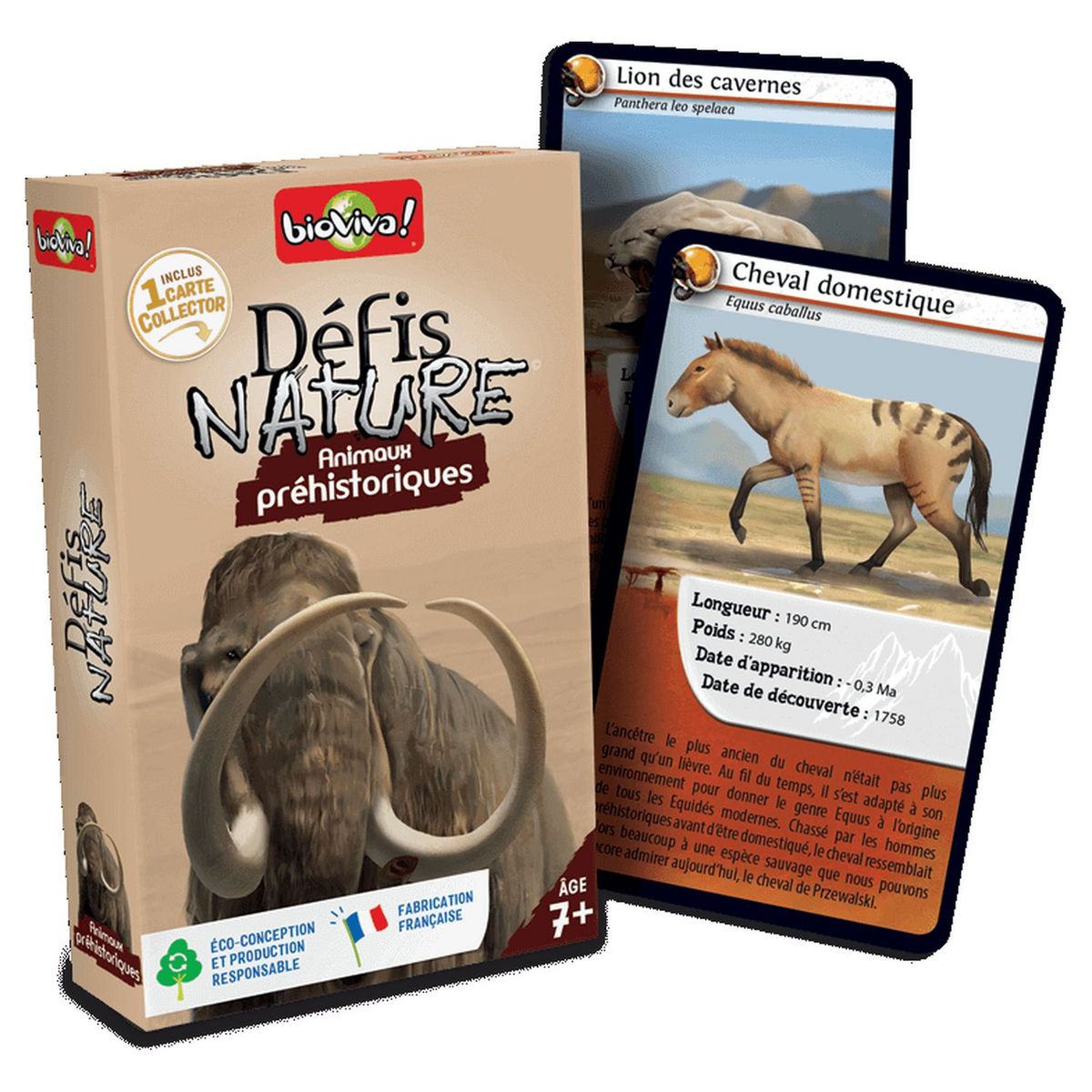 BIOVIVA Défi Nature - Animaux Préhistoriques