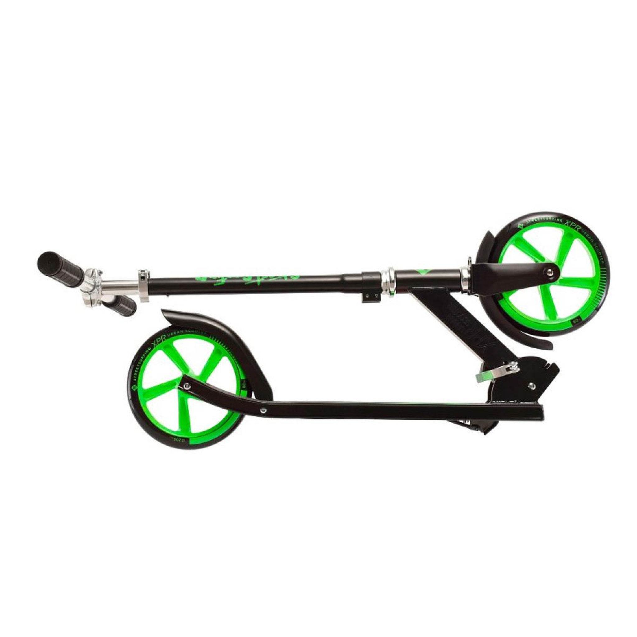 Voir la diapositive 2 : Street Surfing Trottinette  urban xpr 205 noir-vert