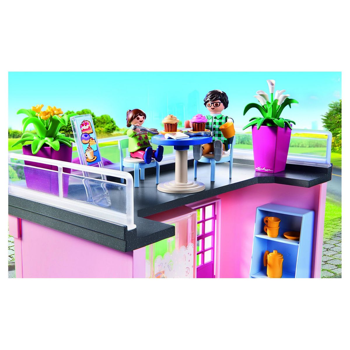 PLAYMOBIL 70015 - City Life - Salon de thé 
