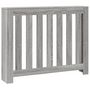 Voir la diapositive 2 : VIDAXL Cache-radiateur sonoma gris 104x20x82 cm bois d'ingenierie