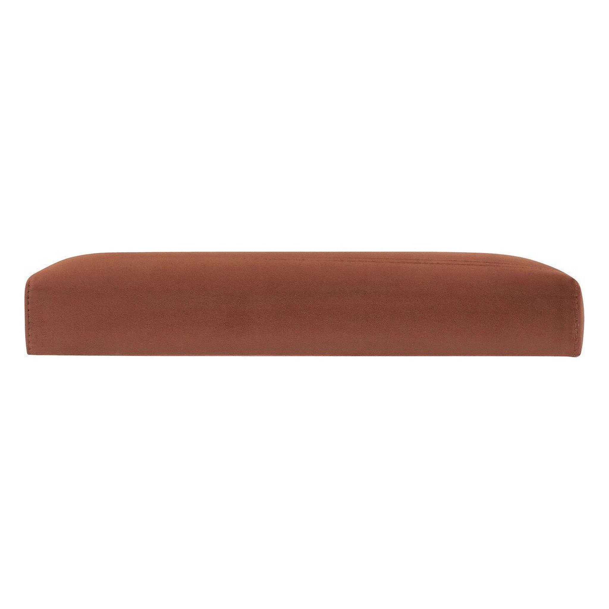Voir la diapositive 4 : ATMOSPHERA Pouf pliant en velours  trend tess  38cm ambre