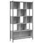 Voir la diapositive 2 : VIDAXL Bibliotheque sonoma gris 102x28x172 cm bois d'ingenierie
