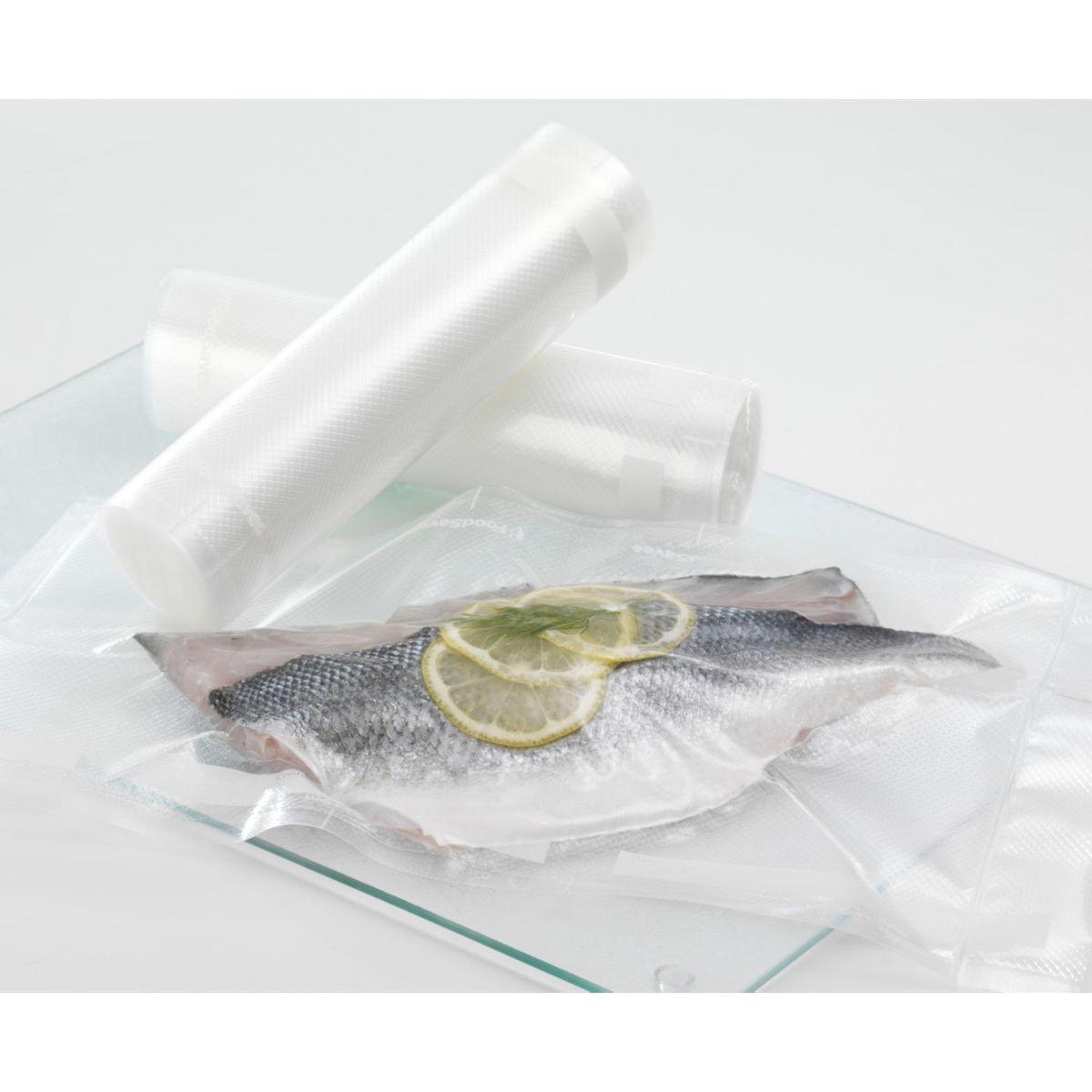 Voir la diapositive 2 : FOODSAVER Sac sous vide FSR2802 : 2 rouleaux 28cm sur 5,5 m