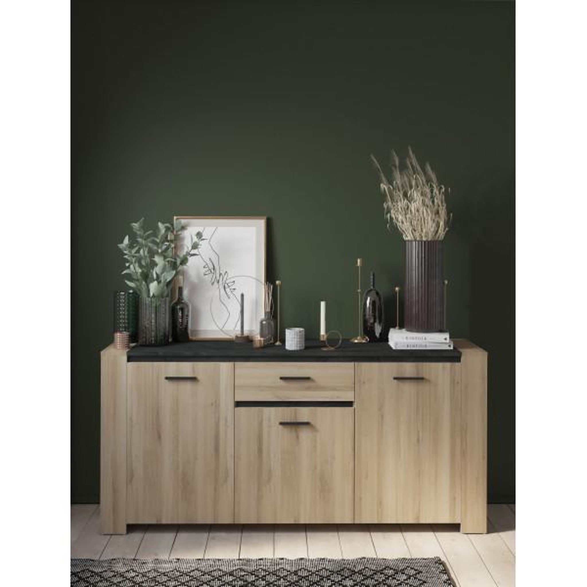 Voir la diapositive 3 : Demeyere Ensemble table et buffet - sheffield - chene kronberg / sidewalk - demeyere