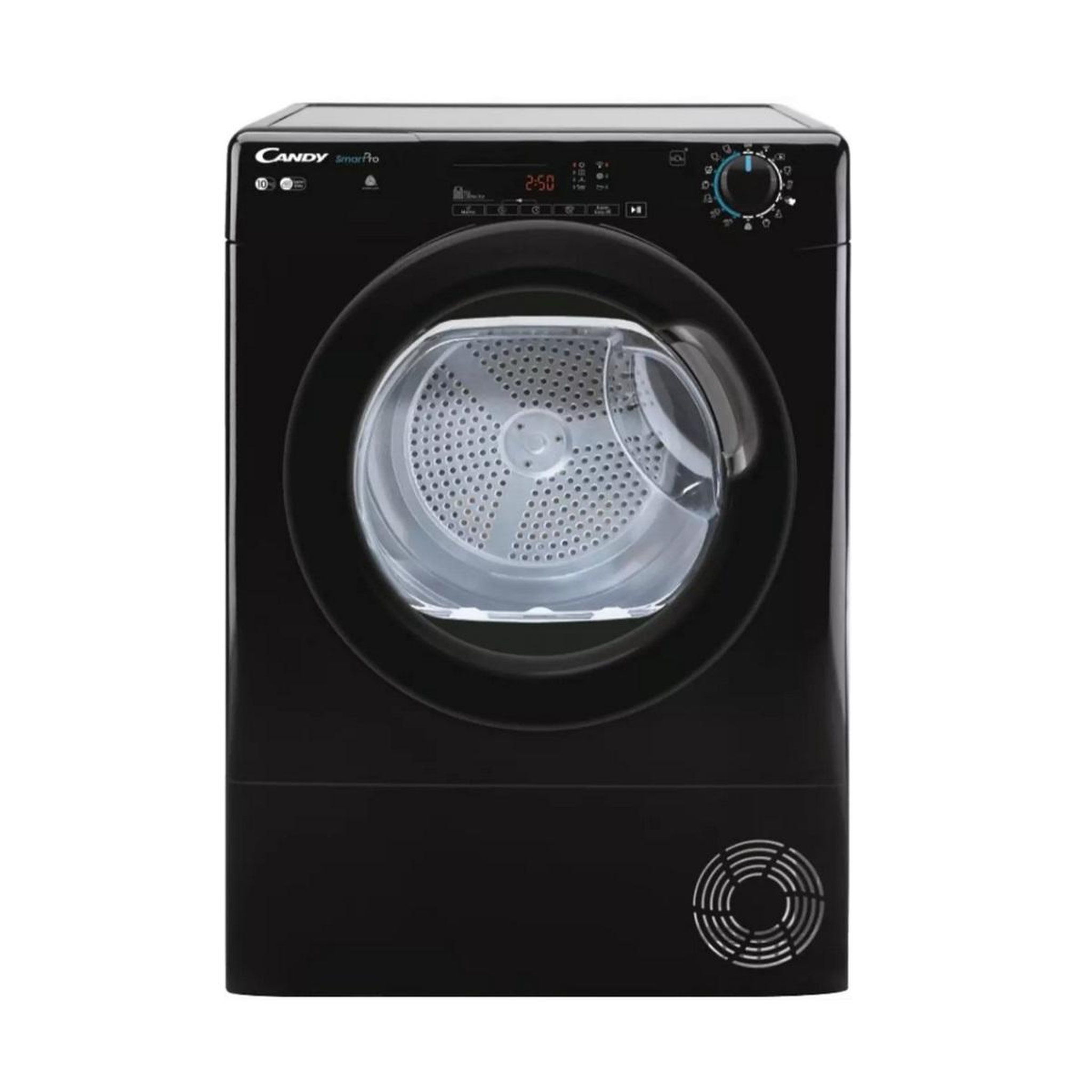 Voir la diapositive 1 : Candy Sèche-linge pompe à condensation 60cm 10kg noir - csoec10tbgb-s