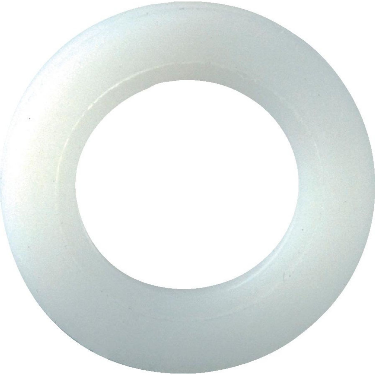 CENTRALE BRICO Lot de 10 rondelles nylon plastifié, H.25 x L.25 x P.3 mm
