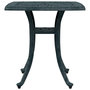 Voir la diapositive 5 : VIDAXL Table de jardin vert 53x53x53 cm aluminium coule
