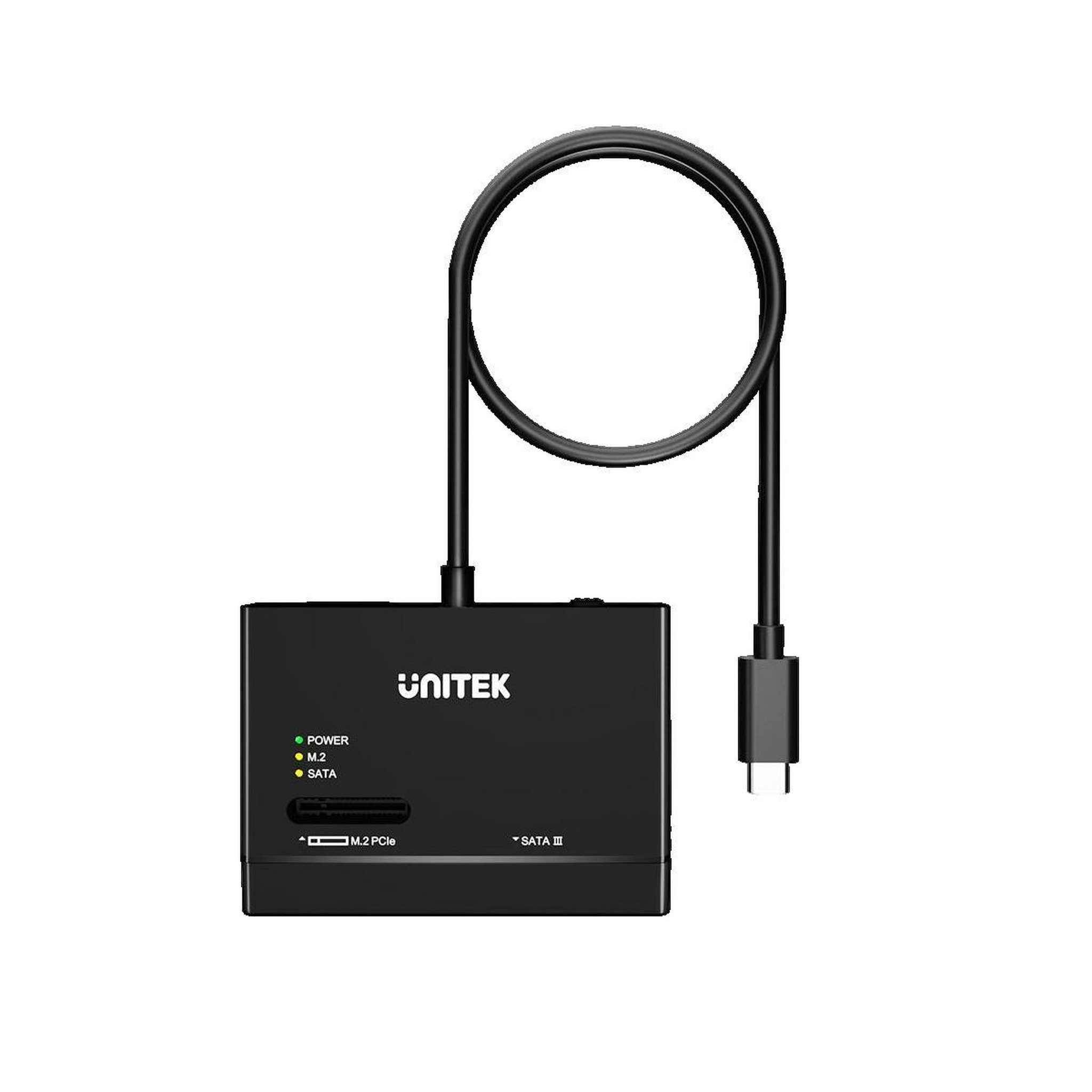 Voir la diapositive 2 : Unitek Adaptateur USB-C Unitek USB-C vers SATA/NVMe