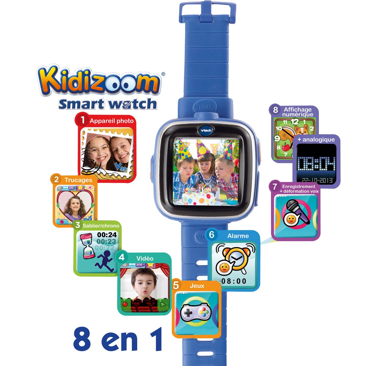 VTECH Kidizoom smart watch bleue
