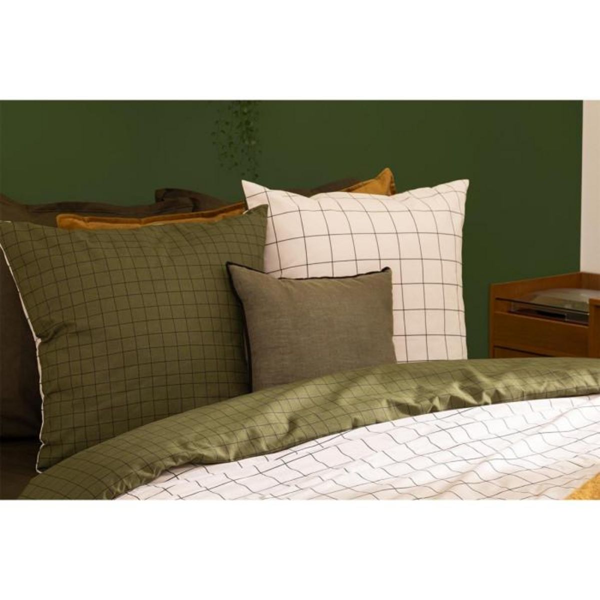 ATMOSPHERA Parure de Lit 3 Pièces  Maati  240x220cm Beige