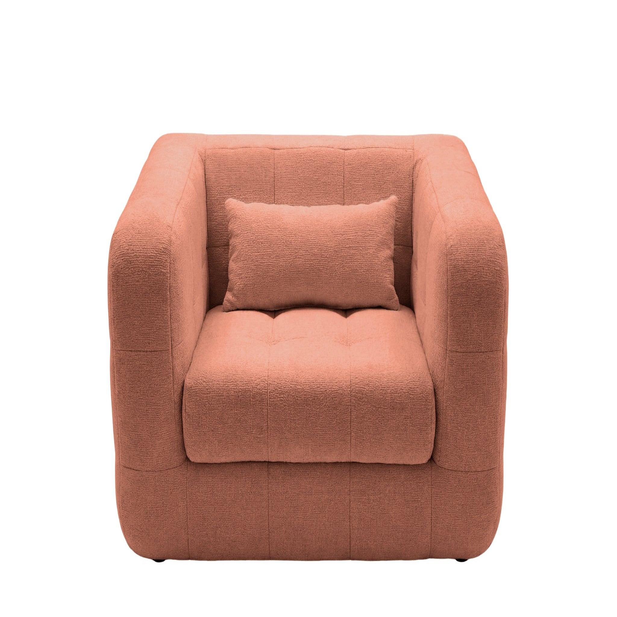 Voir la diapositive 1 : CASANOVA PARIS Arlette - fauteuil en tissu chenille
