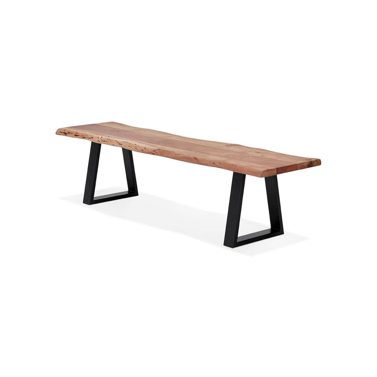 Paris Prix Banc Design  Azimato  178cm Naturel & Noir