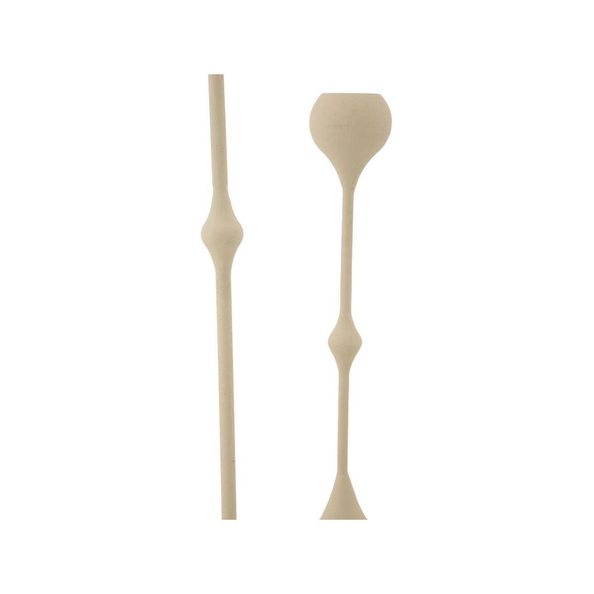 Voir la diapositive 3 : Paris Prix Lot de 2 chandeliers  slimmy  37cm crème