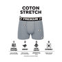 Voir la diapositive 2 : FREEGUN Lot de 6 boxers enfant en coton uni