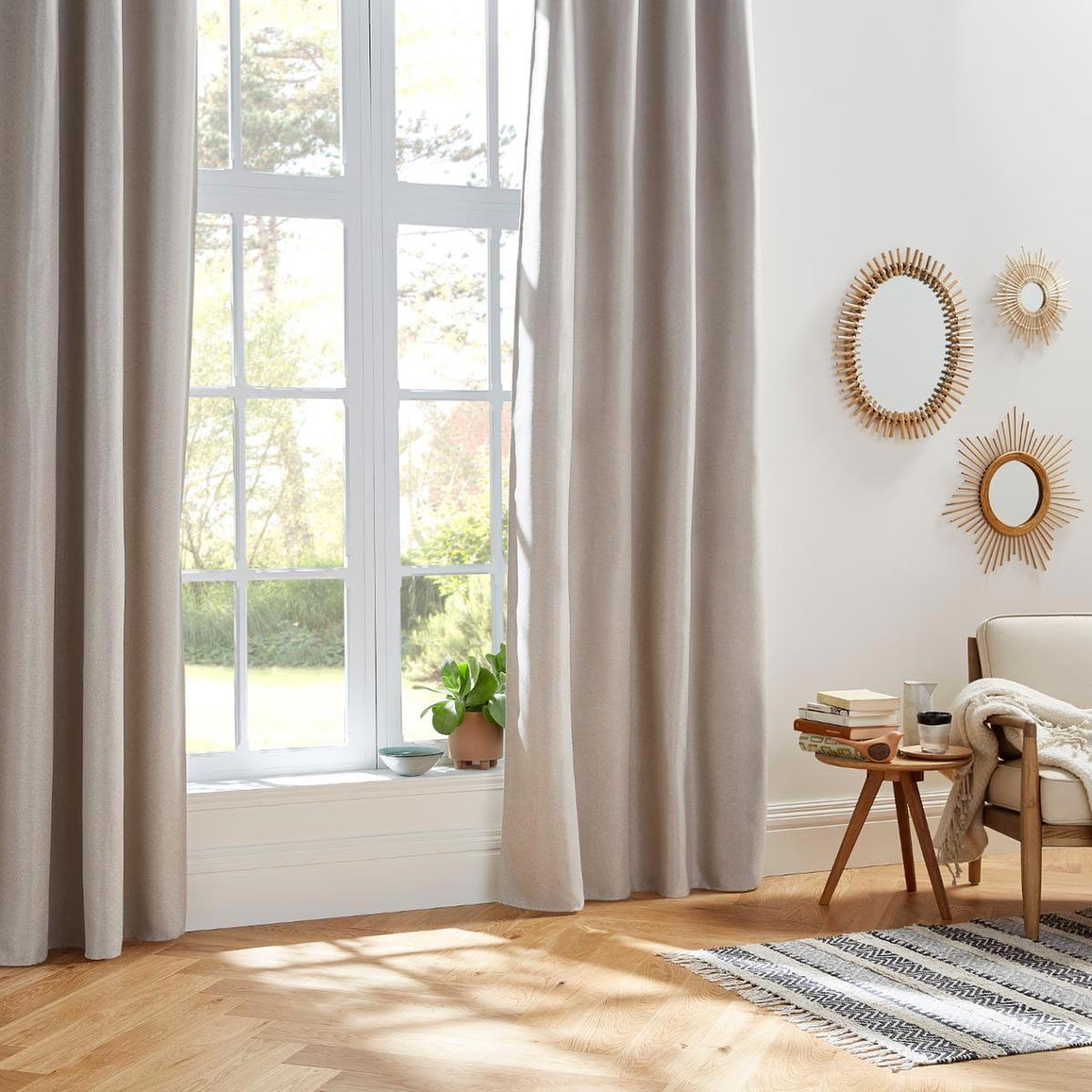 ATMOSPHERA Rideau occultant  elena  140x260cm lin