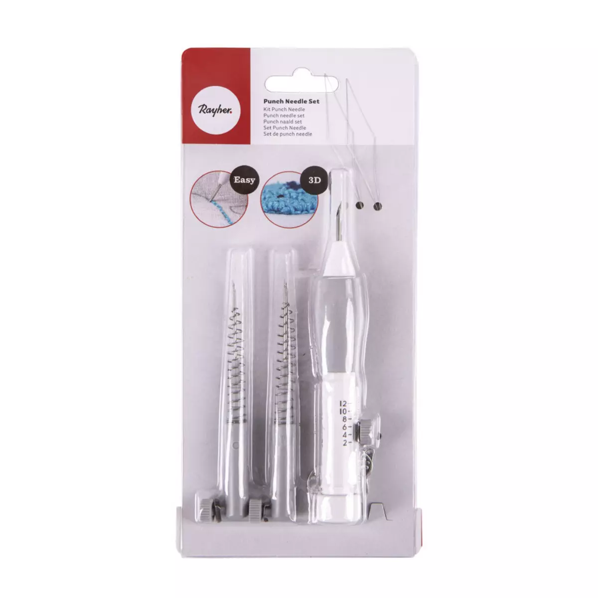 Rayher Set d'outils à punch needle - 5 pièces