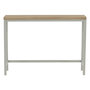 Voir la diapositive 1 : Paris Prix Console Design  Rise  110cm Naturel & Gris