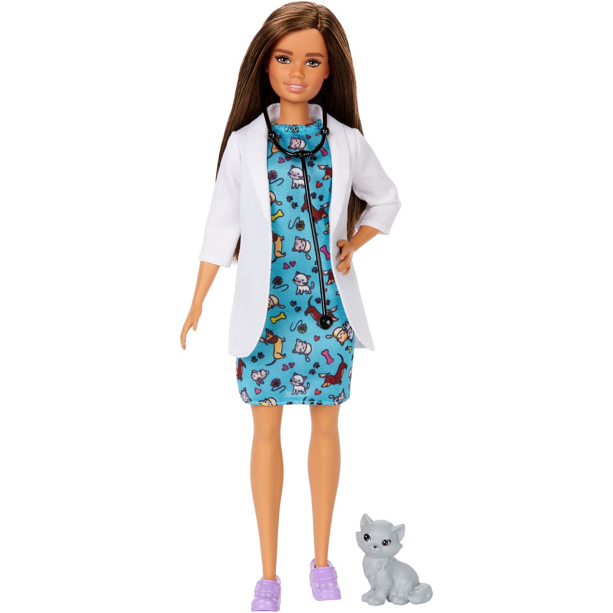 Voir la diapositive 1 : BARBIE Poupée Barbie Métiers de rêves - Vétérinaire