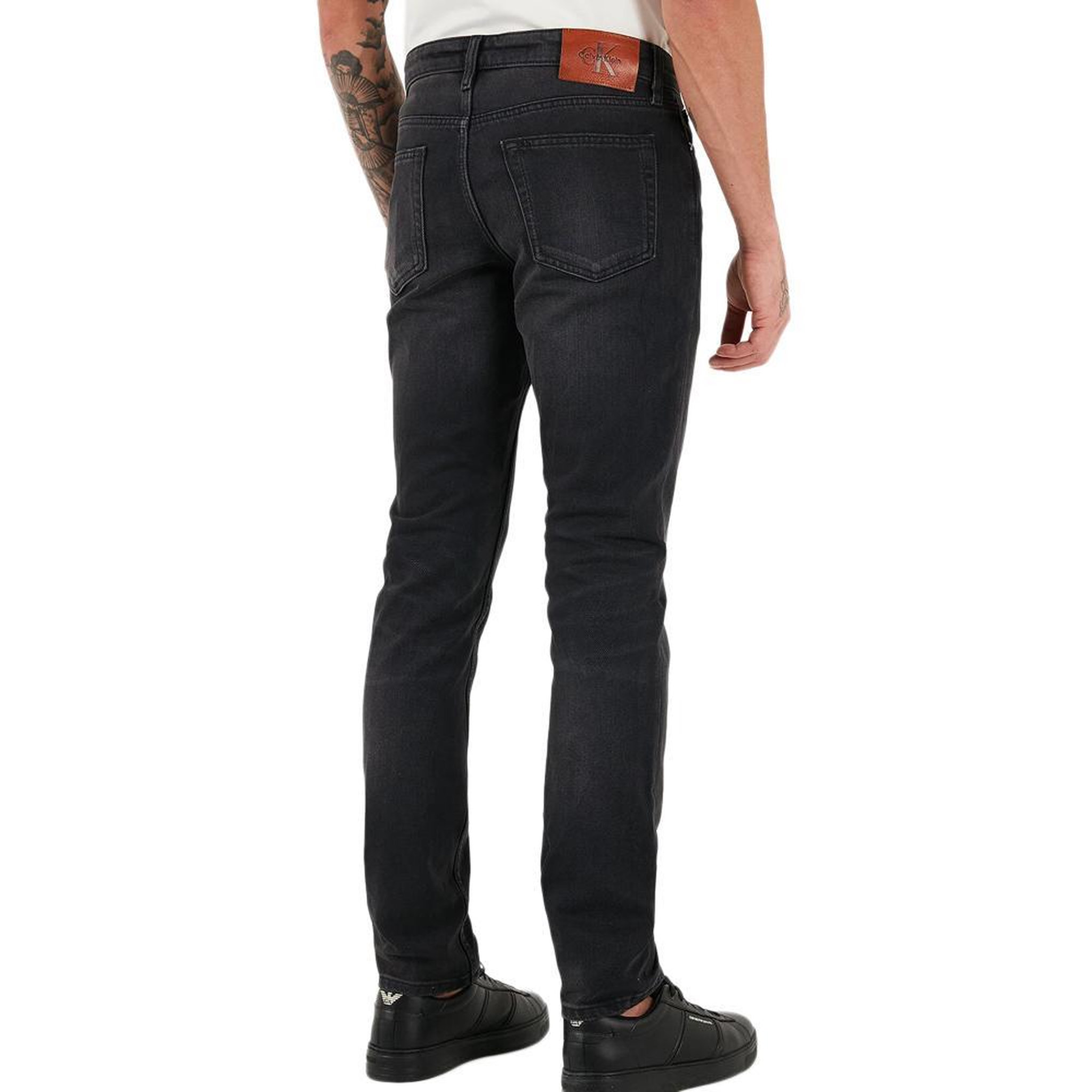 Voir la diapositive 2 : CALVIN KLEIN JEANS Jean Slim Noir Homme Calvin Klein Jeans Slim Aspen