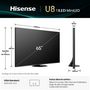 Voir la diapositive 5 : Hisense TV Mini Led 65U8Q 2025 (164cm)