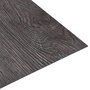 VIDAXL Planches de plancher autoadhesives 5,11 m^2 PVC Marron