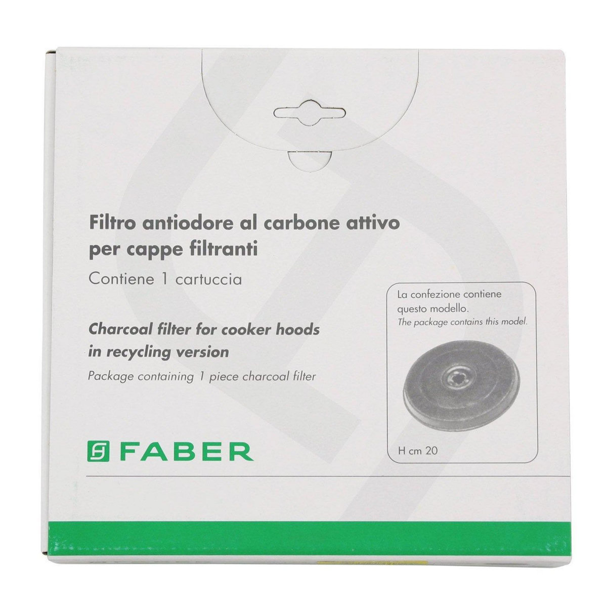 faber Filtre à charbon actif pour hotte - 5403011