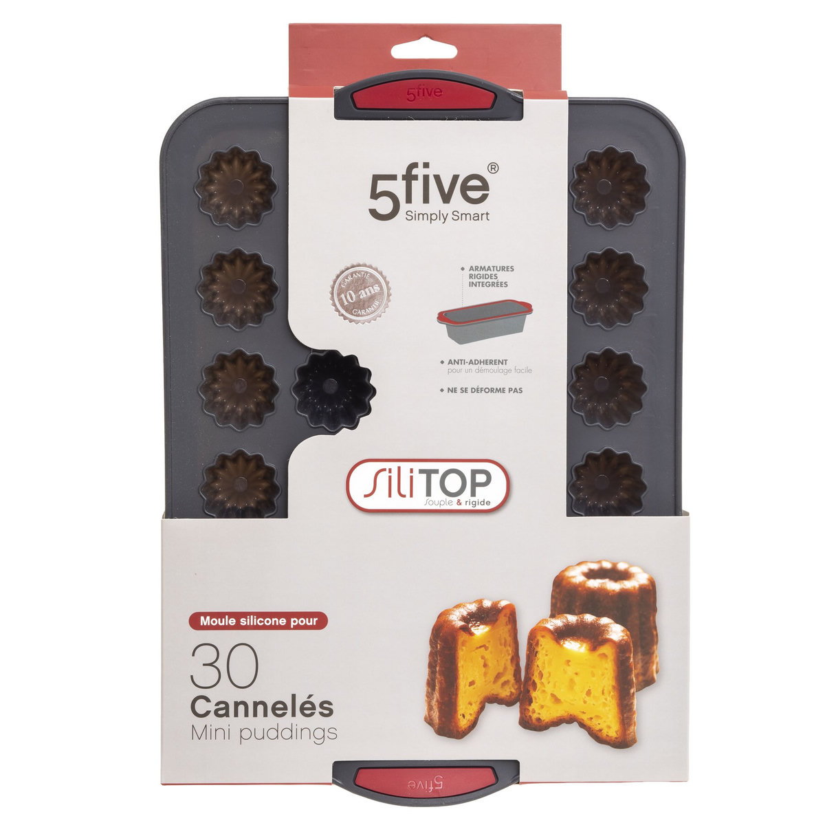 Plaque 30 cannelés silicone