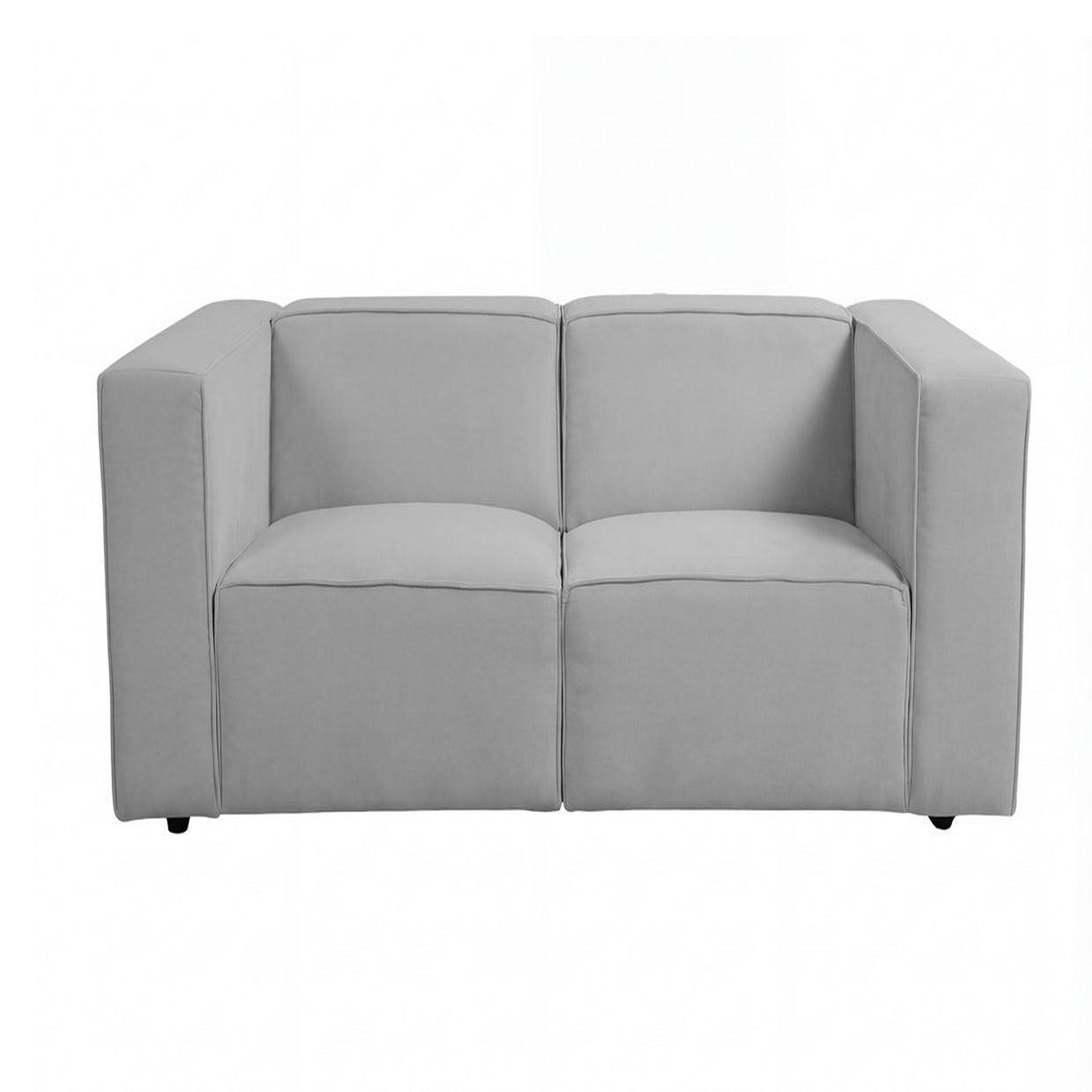 Voir la diapositive 1 : CASANOVA PARIS Mini basil - canapé droit tissu lisse 2 places
