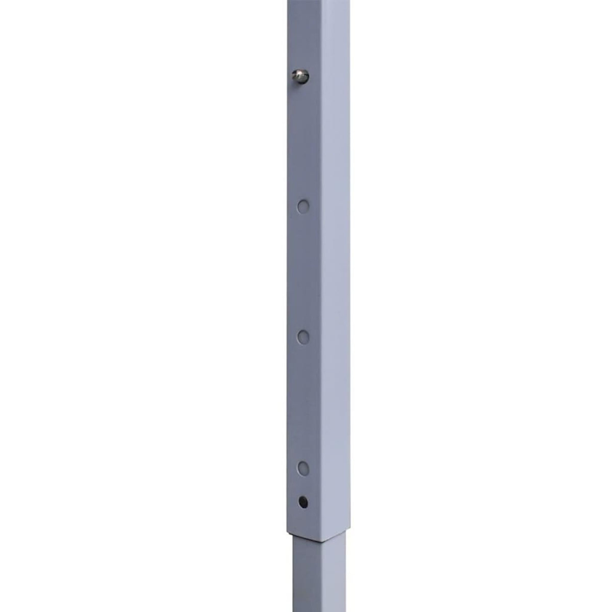 VIDAXL Tente de reception pliable professionnelle 3x3 m Acier Blanc
