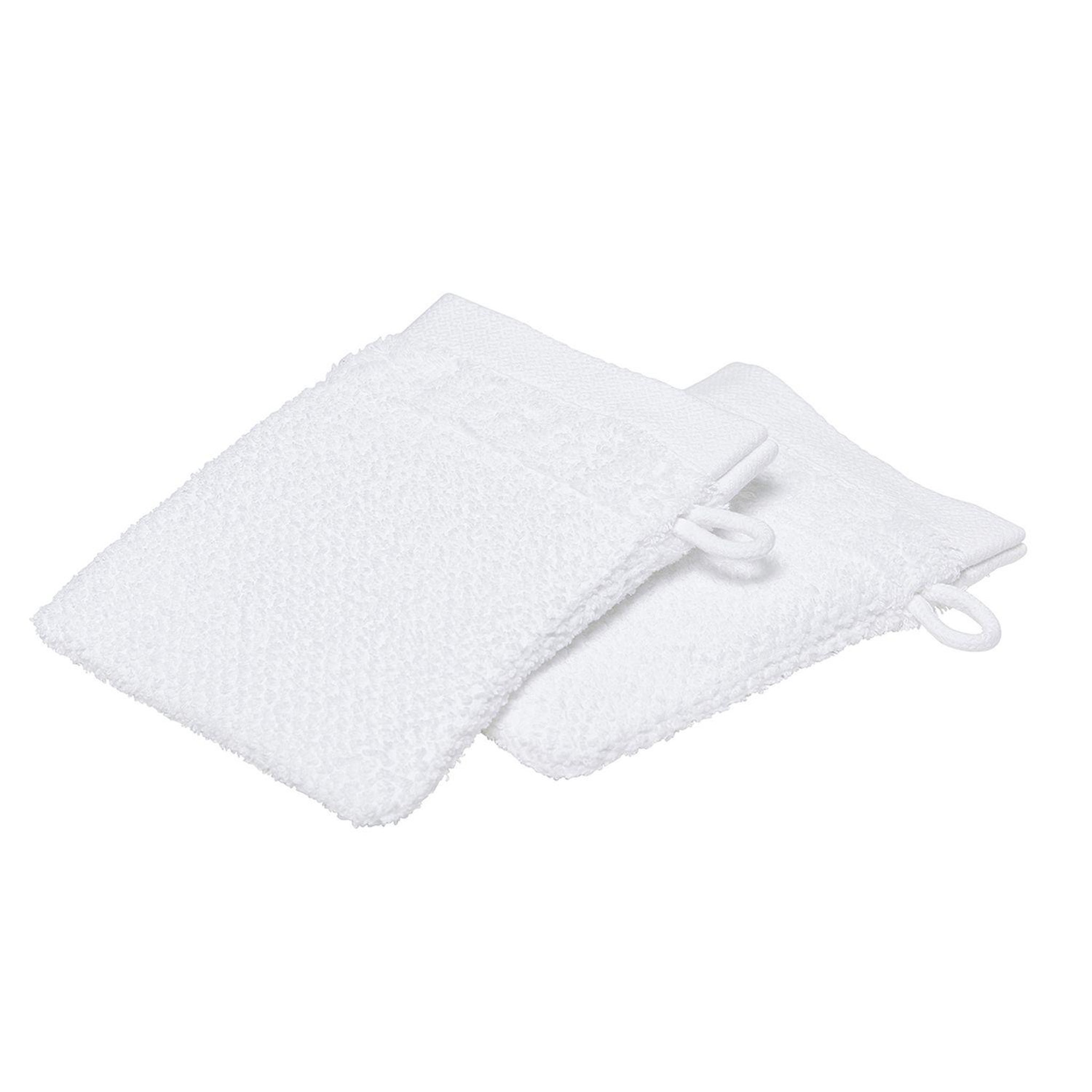 Voir la diapositive 1 : Today Lot de 2 gants de toilette - 100% coton bio
