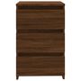 Voir la diapositive 5 : VIDAXL Tables de chevet 2pcs Chêne marron 40x35x62,5cm Bois ingénierie
